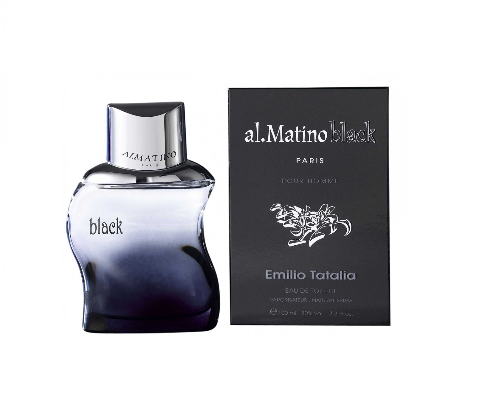 AL MATINO BLACK 100 ML FOR MEN - PARIS BLEU