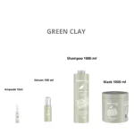 Technocare Green clay shampoo + Mask + Lotion + Sérum