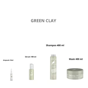 Technocare Green clay shampoo + Mask + Lotion + Sérum