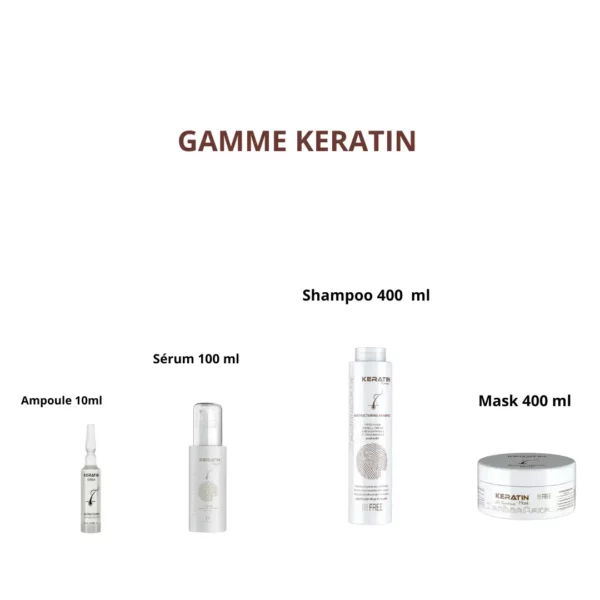 Technocare keratin shampoo + Mask + Lotion + Sérum