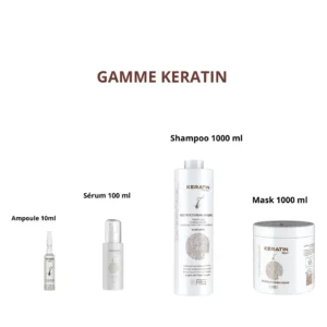 Technocare keratin shampoo + Mask + Lotion + Sérum