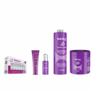 Technocare Garlic shampoo + Mask + Lotion + Sérum+ crème