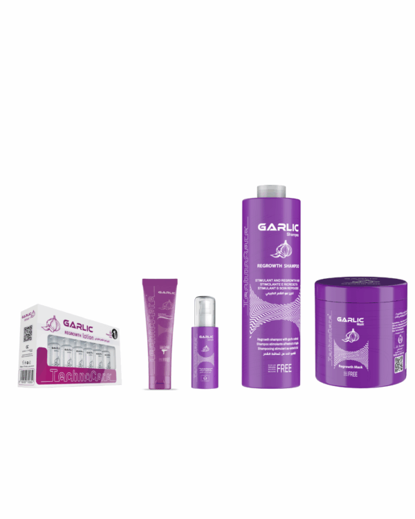 Technocare Garlic shampoo + Mask + Lotion + Sérum+ crème