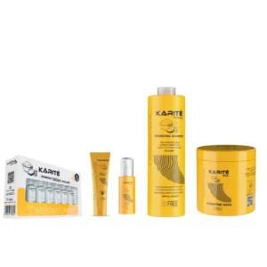 Technocare Karité shampoo + Mask + Lotion + crème +Sérum