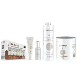 Technocare Keratin shampoo + Mask + Lotion + Sérum+ crème