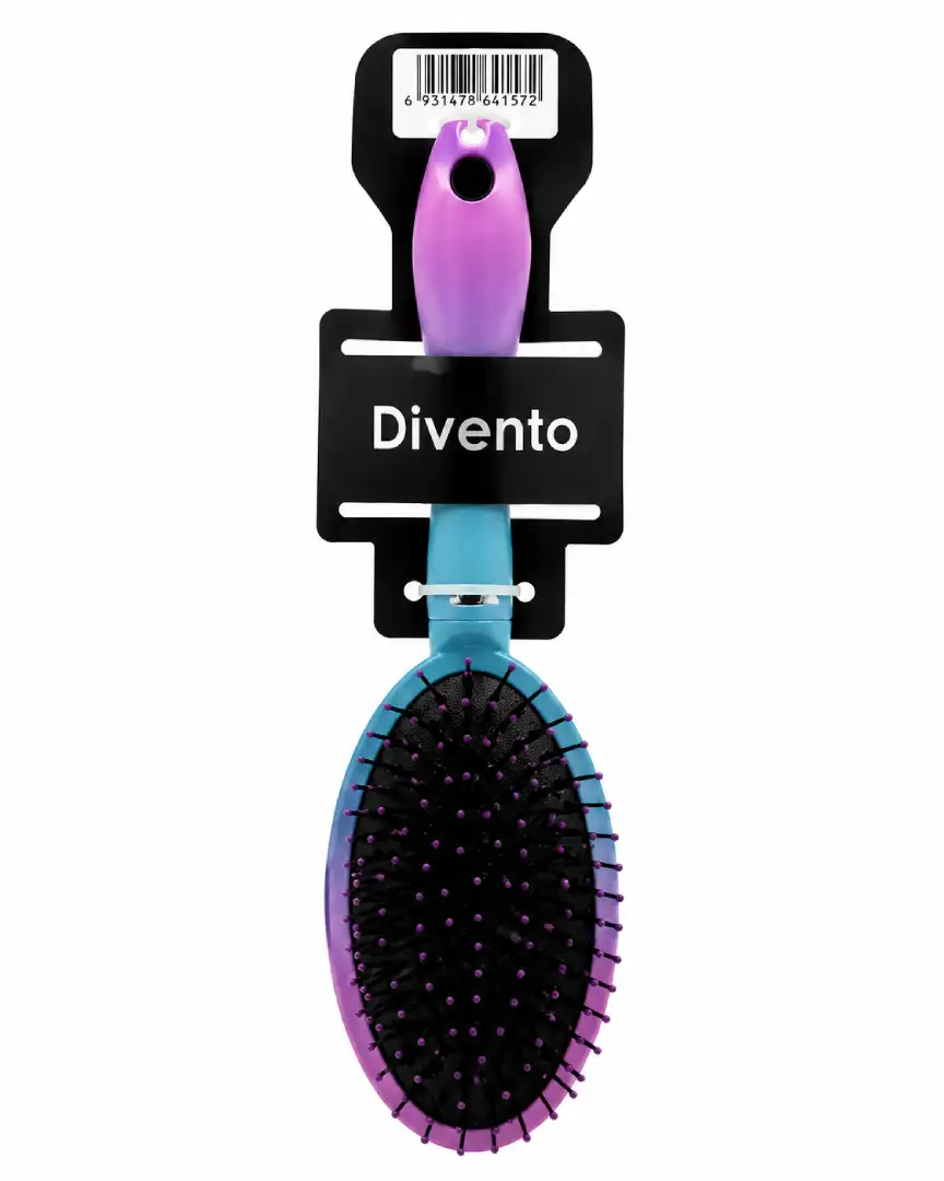 BROSSE À CHEVEUX OVALE DÉMÊLANTE AVEC PICOTS SOUPLES BROSSE À CHEVEUX OVALE DÉMÊLANTE AVEC PICOTS SOUPLES