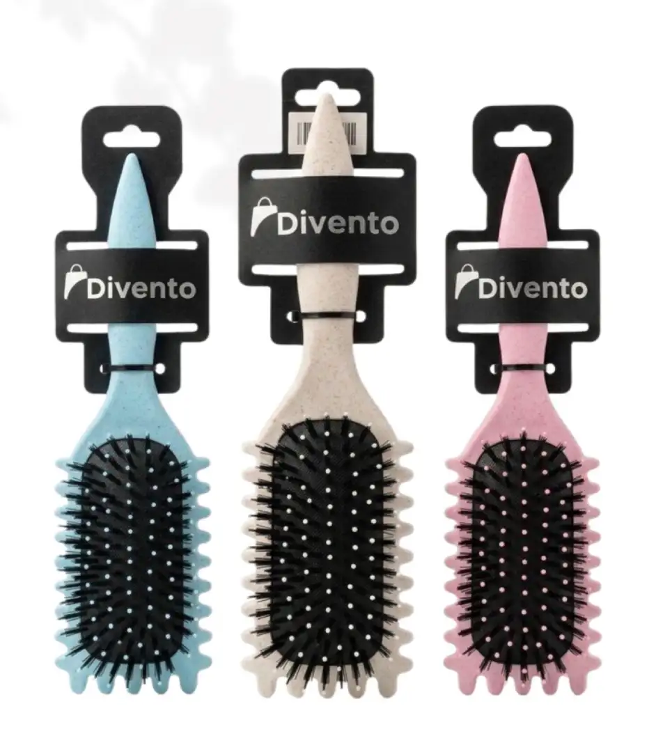 BROSSE A CHEVEUX BOUCLEE EN POILS DE SANGLIER BROSSE A CHEVEUX BOUCLEE EN POILS DE SANGLIER