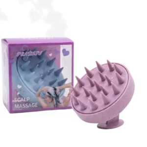 BROSSE DE MASSAGE DU CUIR CHEVELU EN PAILLE DE BLÉ