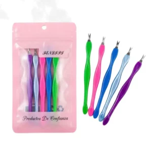 LOT DE FOURCHETTES A CUTICULES 5 PCS